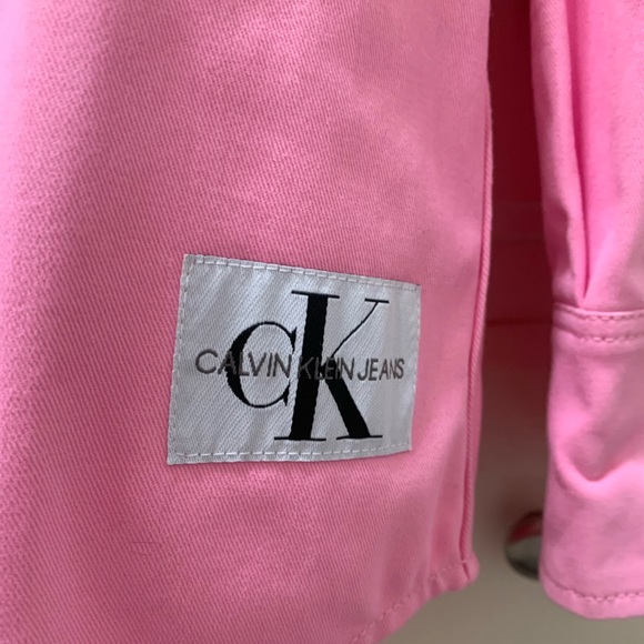 Calvin Klein thick trucker style button up NWT - Picture 3 of 8